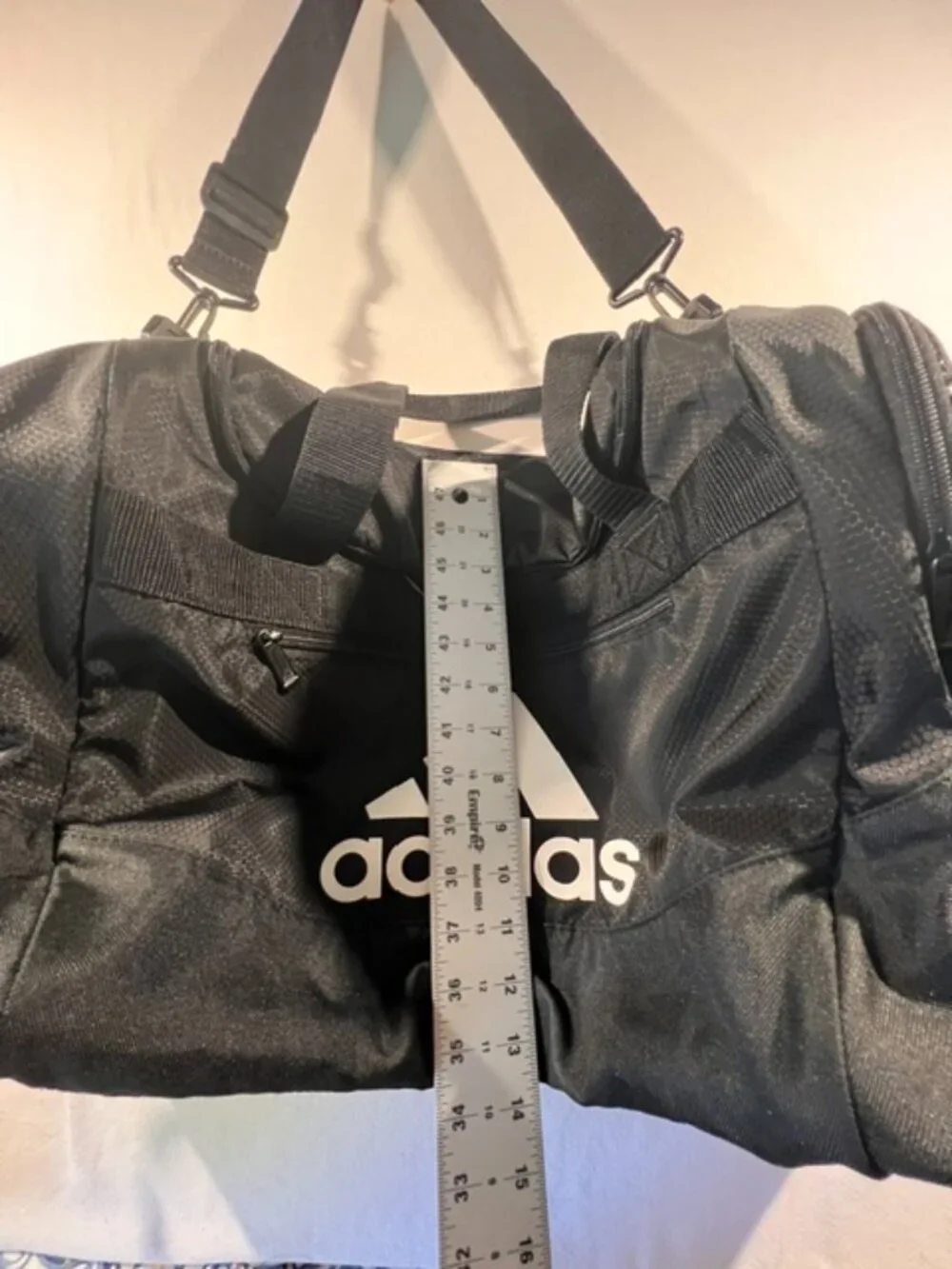 Adidas Defender IV Duffel Bag Black/White app. 23x13x9